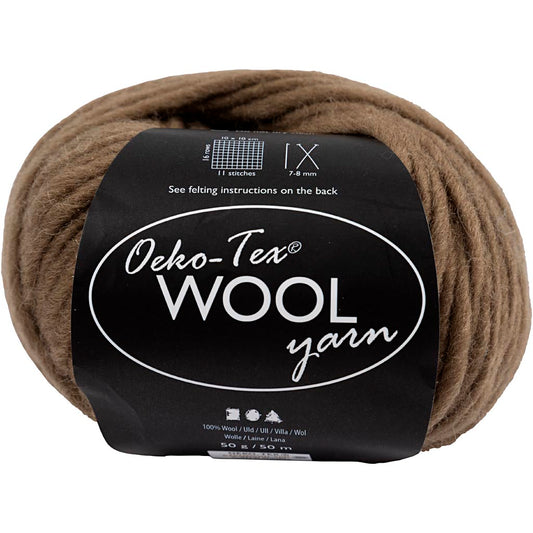 Wool yarn