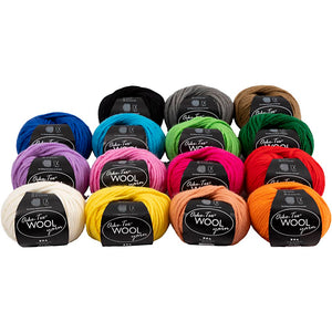 Wool yarn
