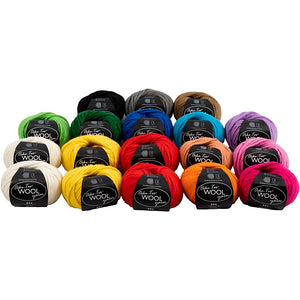 Wool yarn
