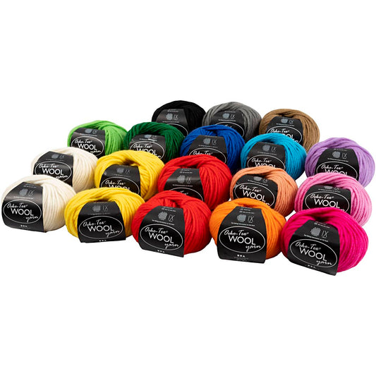 Wool yarn