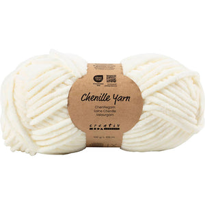 Velour Yarn L: 105m Needle 5-6 off-White 100g
