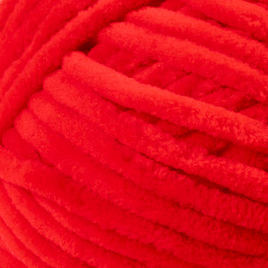 Velour Yarn L: 105m Needle 5-6 Red 100g