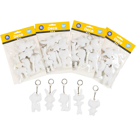 Fabric Figures with key rings