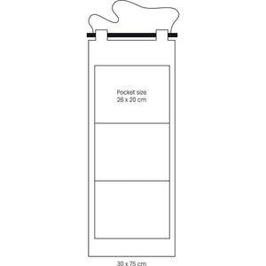 Hanging Organiser H:75cm W:30cm 145g - Light Natural