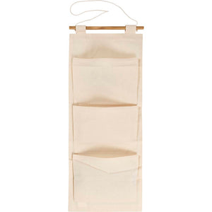 Hanging Organiser H:75cm W:30cm 145g - Light Natural