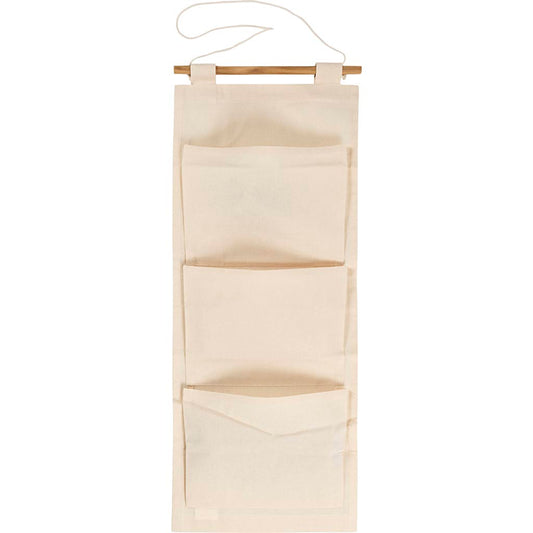 Hanging Organiser H:75cm W:30cm 145g - Light Natural