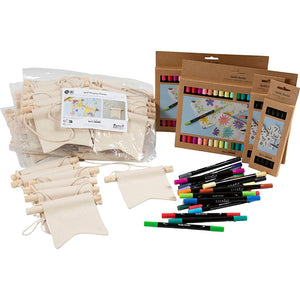 Paint Your Own Banner 10.5x12 cm (60 Pieces)