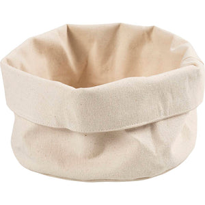 Fabric Baskets H:14/5cm Dia. 20 cm Natural (2 Pack)