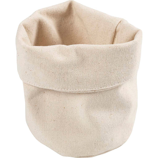 Fabric baskets H:14,5cm Dia. 9 cm - Natural ( 2 Pack)