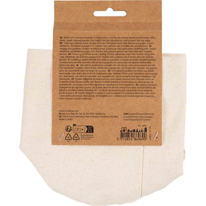 Fabric baskets H:14,5cm Dia. 9 cm - Natural ( 2 Pack)