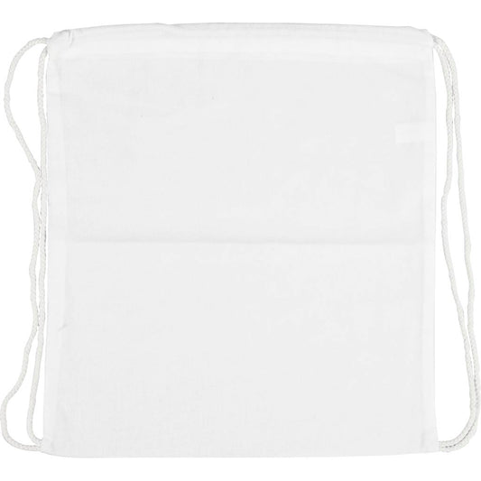 Drawstring Bag size 37x41 cm 130g - White