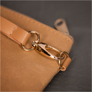 Faux Leather Clutch Bag