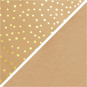 Faux Leather Paper, light brown