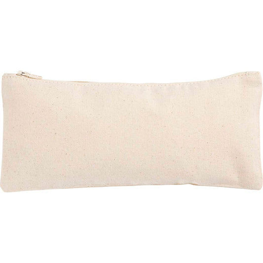 Cotton Pencil Case size 21x9cm 245g - Light Natural