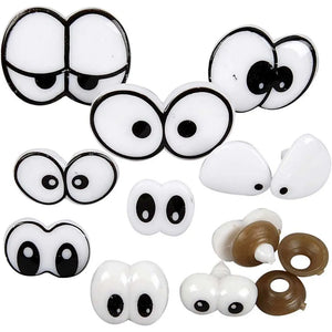 Deco Funny Eyes - Assorted (Pack of 9)