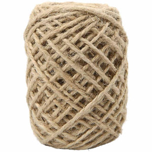 Natural Hemp, thickness 1-2 mm, 30 m, natural