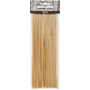 Nature Look Straws - Thickness 1-3mm (50 Pack)