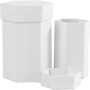 Hexagonal  boxes