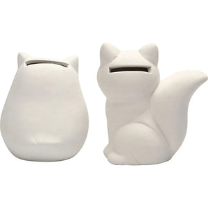 Saving Bank 9cm - Forest Animals (2 Pack)