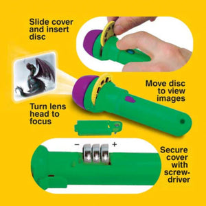 Wizard & Dragon Torch Projector