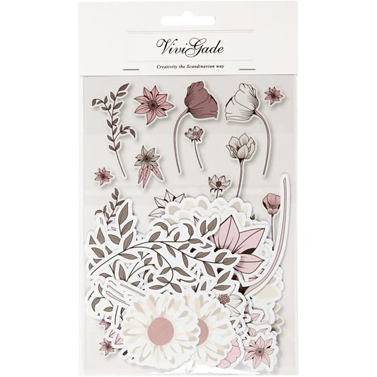 Die cut tags, size 2.2-10cm, 72 pcs, asstd. colou