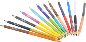 Crayola Dual Sided Pencils - 24 Colours (12 Pack)