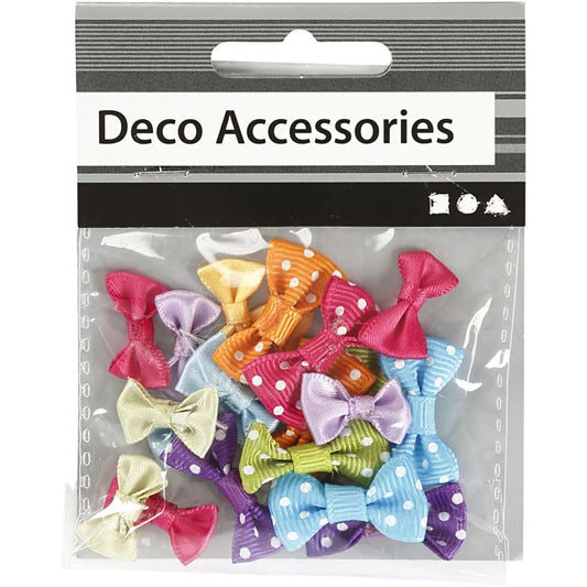 Bows, W: 20+25 mm, 20pc/ 1 pack