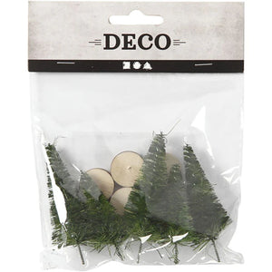 Christmas Spruce Trees - Green (5 Pack)