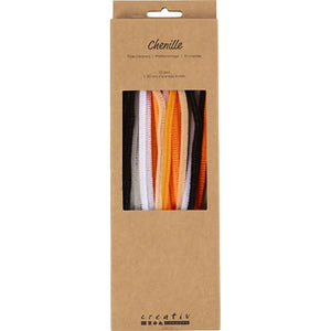 Chenille 30 cm - Halloween Colours (25 Pack)