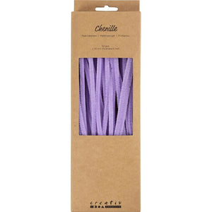 Chenille 30cm - Purple (Pack of 50)