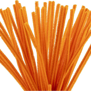 Chenille 30cm - Orange (Pack of 50)