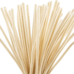 Chenille 30cm - Beige (Pack of 50)