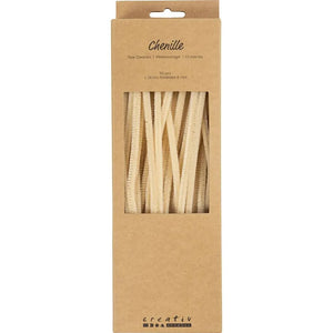 Chenille 30cm - Beige (Pack of 50)
