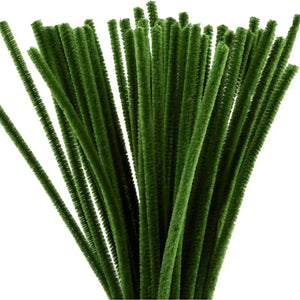 Chenille 30cm - Fir Green (Pack of 50)