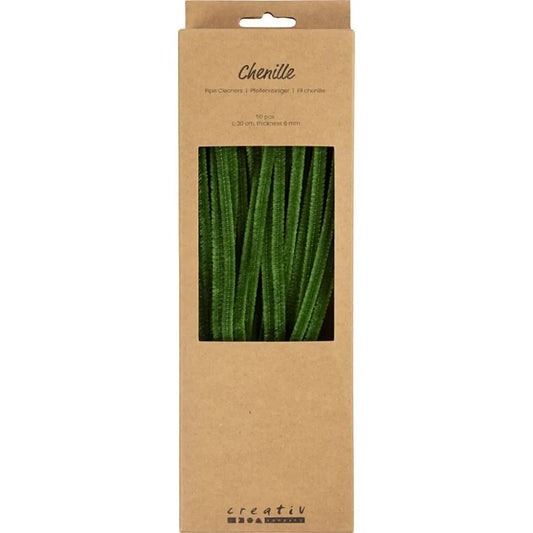 Chenille 30cm - Fir Green (Pack of 50)