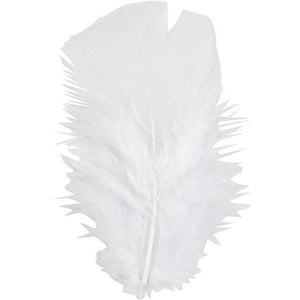 Feathers  white, 50 g/ 1 pack