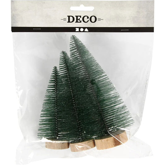 Christmas Spruce Trees 3pc