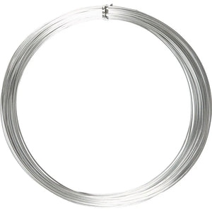 Aluminium Wire, thickness 1 mm, 16 m, silver