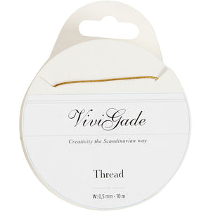 Gold Thread - 0.5mm (10metres)