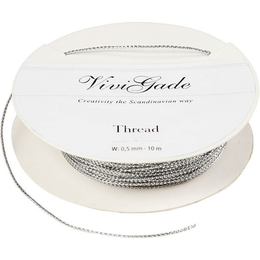 Vivi Gade Thread - Silver 0.5mm (1 Roll)