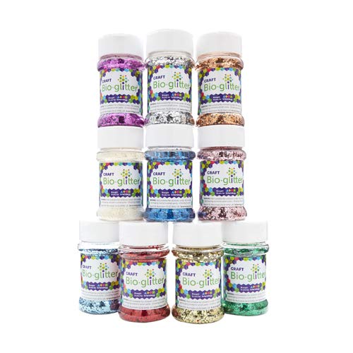 BIO Glitter Mixed Pack Standard Shades - 10 x 40g