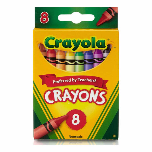 Crayola Eco Crayons - Assorted Colours (8 Pack)