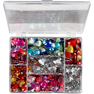 Rhinestones in Display Box