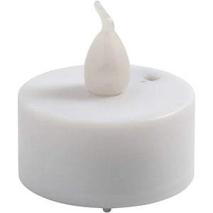 LED Tea Light Candles, H: 35 mm, D 38 mm, 6 pc