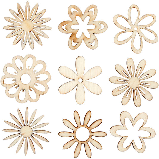 Wooden decorations