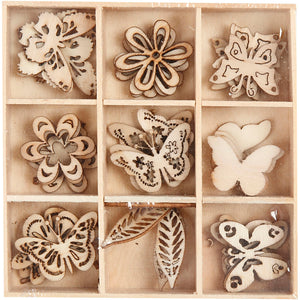 Wooden decorations