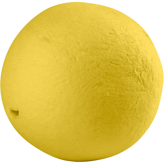 Compressed Cotton Balls Diameter 30mm - Yellow (50 Pieces)