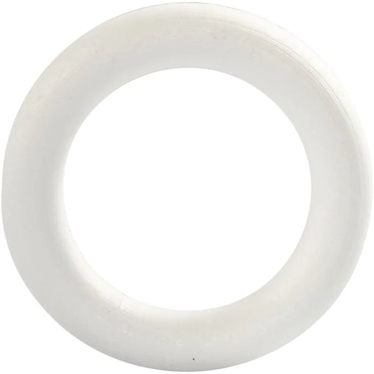 Ring, outer size 12 cm, thickness 20 mm, 1 pc, whi