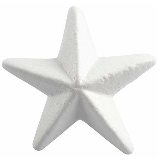  5-pointed polystyrene star 