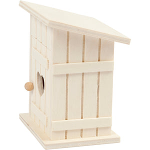 Miniature outhouse